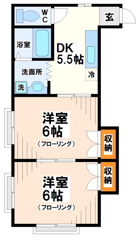 パークテラス府中 間取り