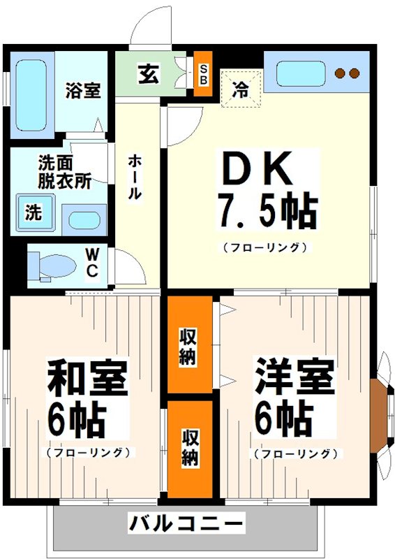 パルティシオンコート 間取り