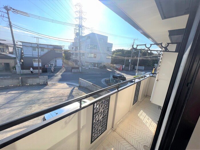 パルティシオンコート ベランダ