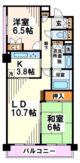 府中パークホームズ 間取り