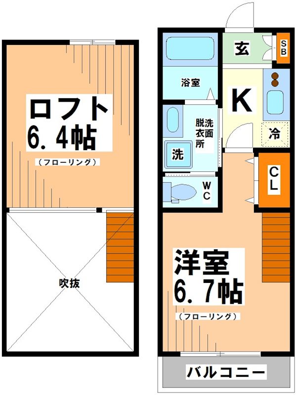 パル 間取り図