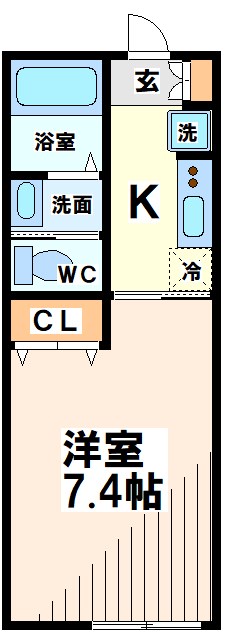 パインアイランド浜田山 間取り