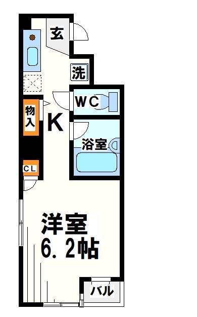 エリーゼ吉野ビル　当社管理物件 間取り