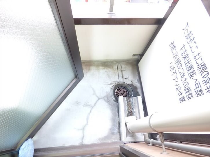 エリーゼ吉野ビル　当社管理物件 ベランダ