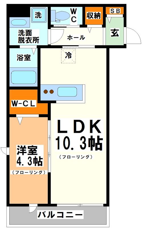 コンチェルト上祖師谷 間取り図