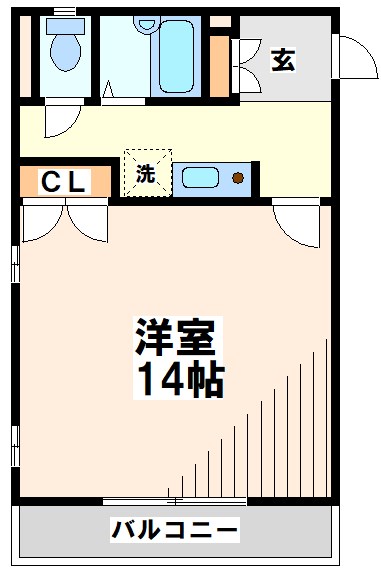 アーバンソワール西荻窪  間取り