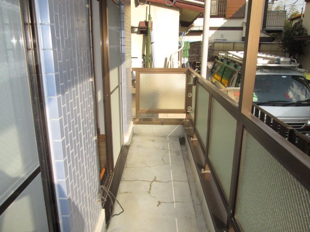 グランデエル ベランダ