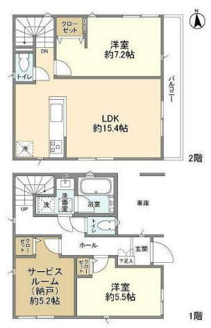 Ｋｏｌｅｔ永福町 間取り図