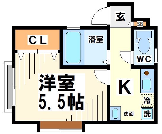 ハイグレードYハイツ　-弊社管理物件- 間取り