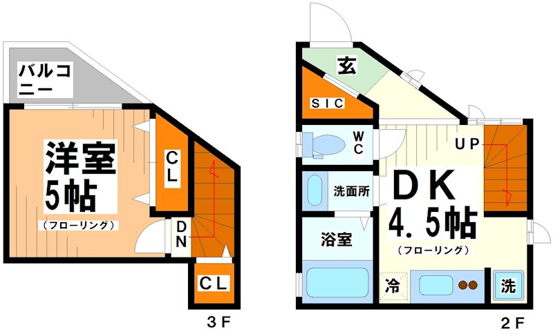 ピア仙川の森 間取り