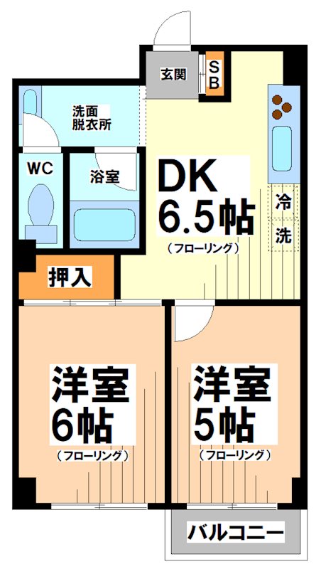 羽根木パークハイツ 間取り