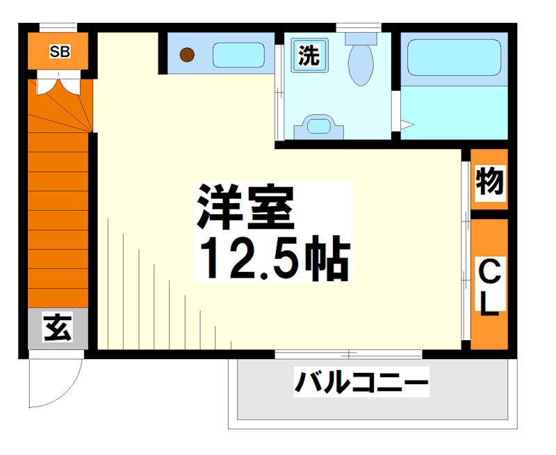 ツインコート  間取り図