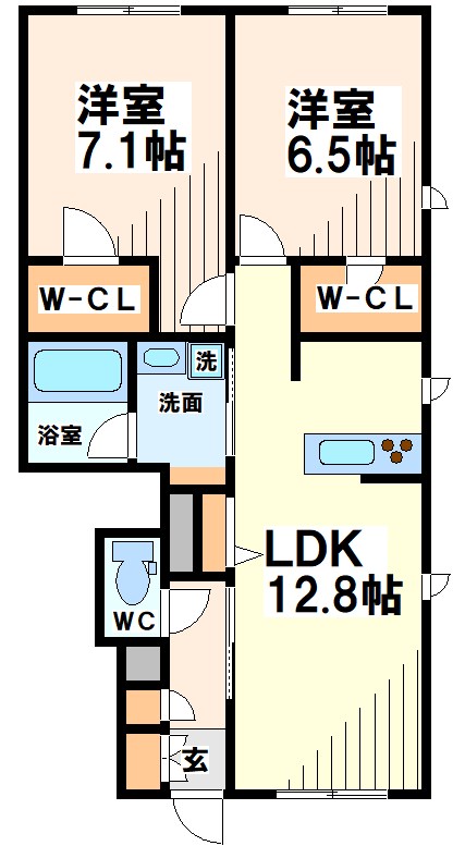 ファーム武蔵野境南 間取り