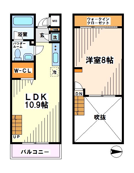 メゾン21 間取り