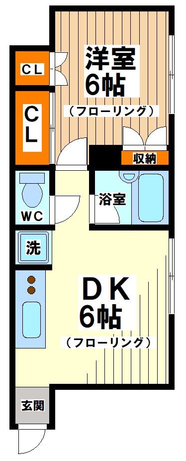 フォルトシュリットⅠ  間取り図