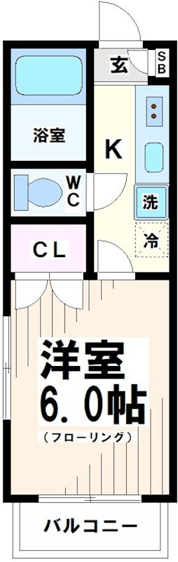 コーポユーミー 間取り