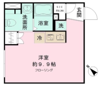 東京都武蔵野市中町２丁目 間取り