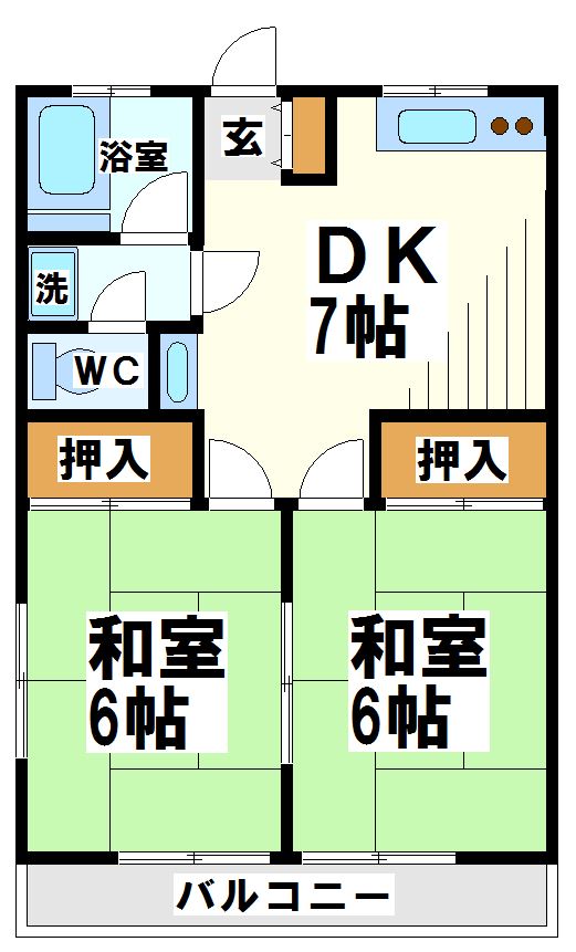 比留間マンション 間取り