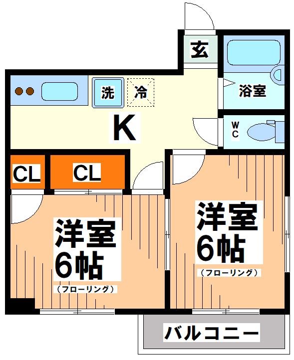 エクセル渋谷本町 間取り