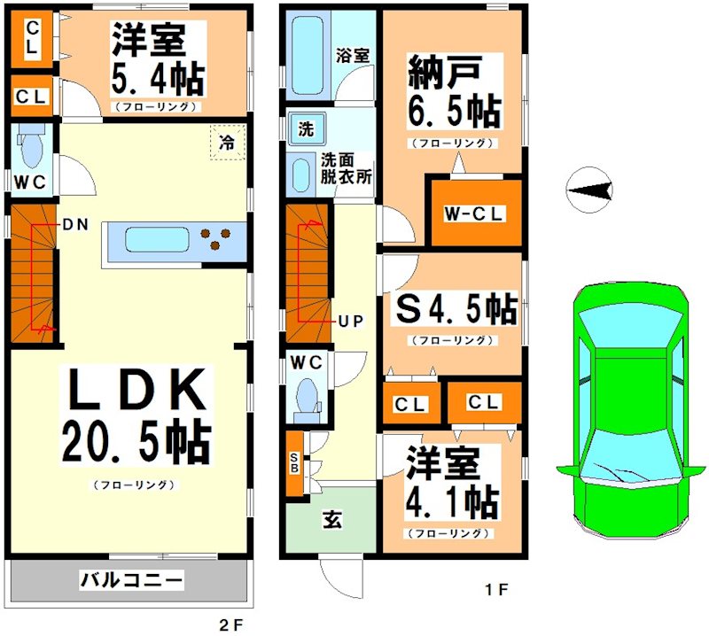 Kolet千歳烏山 間取り図