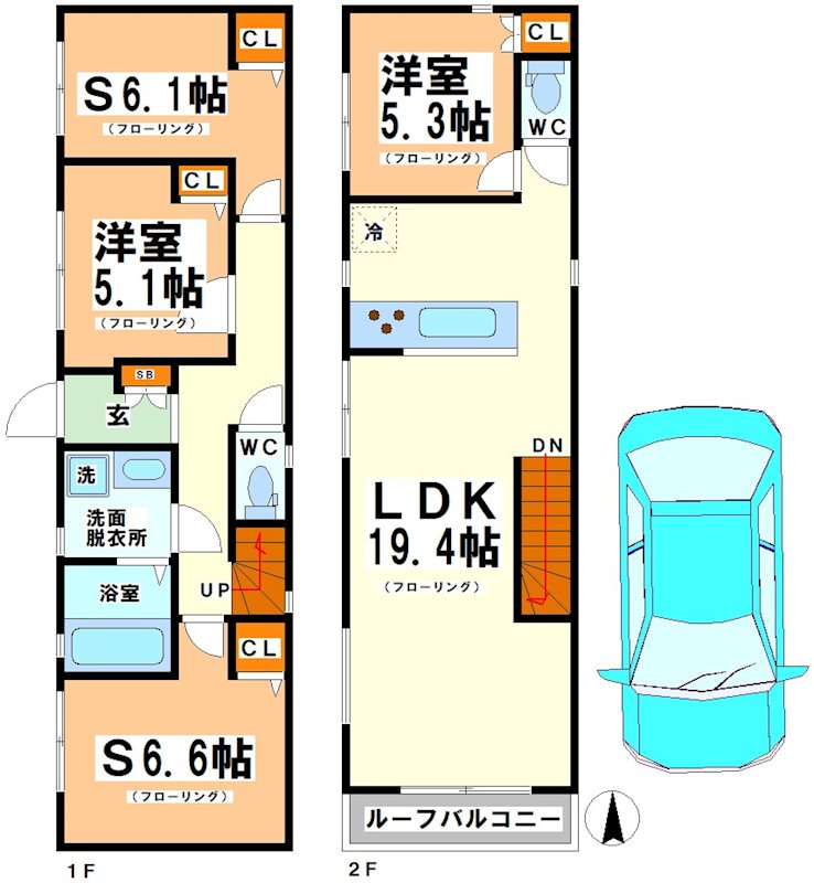 Kolet千歳烏山 間取り