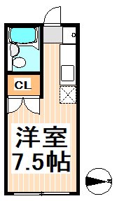 メゾンマキシム 間取り図