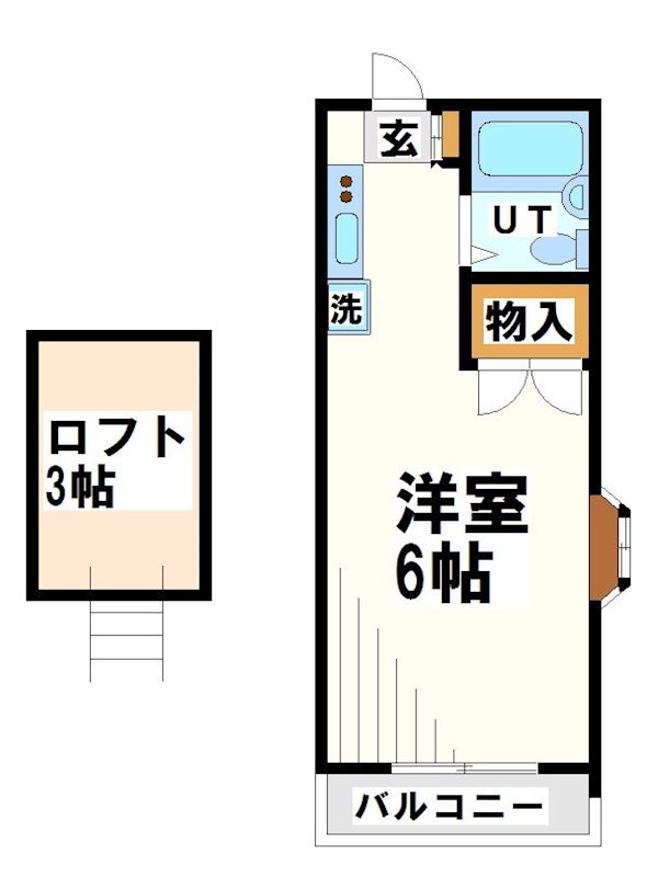 リラハイツ   間取り図