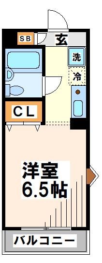 シャトーアルフィー当社管理物件 間取り