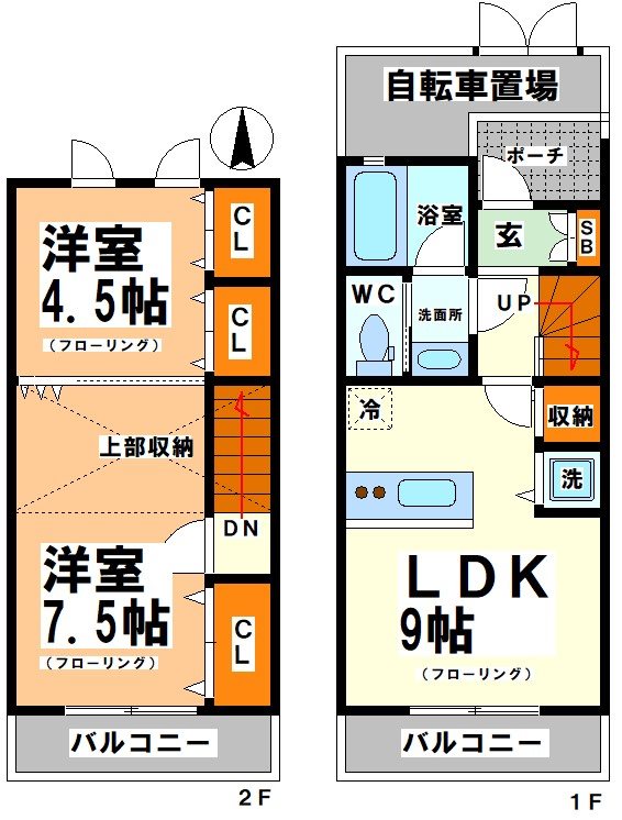 アヴェニール上北沢 間取り