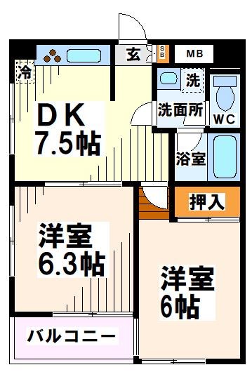 サンライト尾崎 間取り