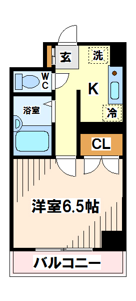 サンテミリオン芦花公園 間取り図