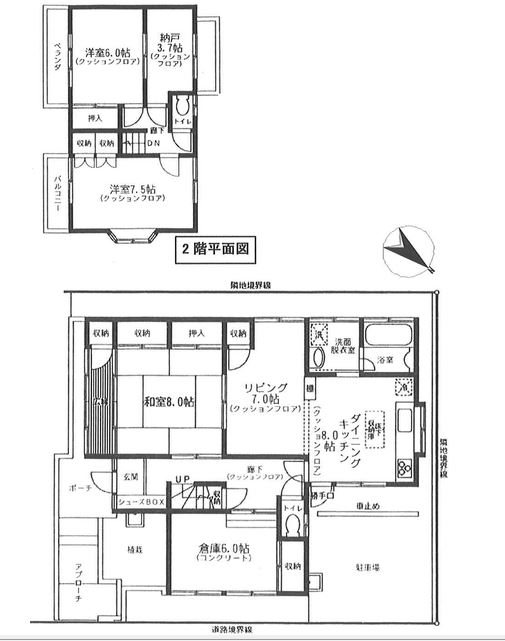 FLAT千歳台 間取り