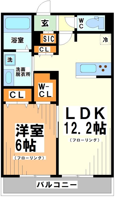 アルベラータ 間取り図