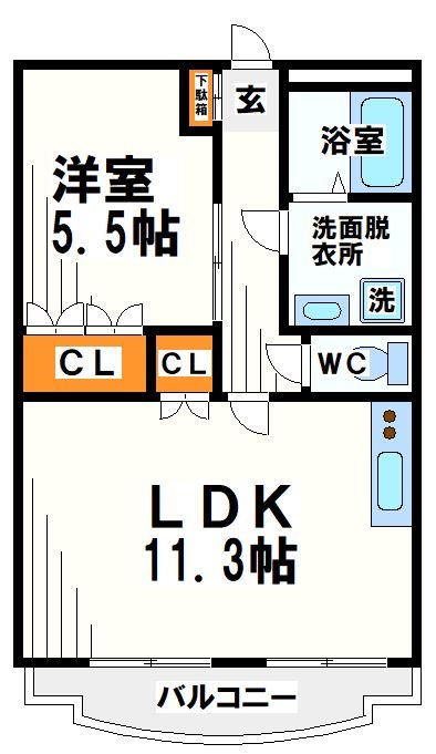 花町コマ 間取り