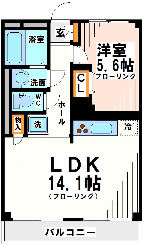 グリーンワード芦花 間取り図