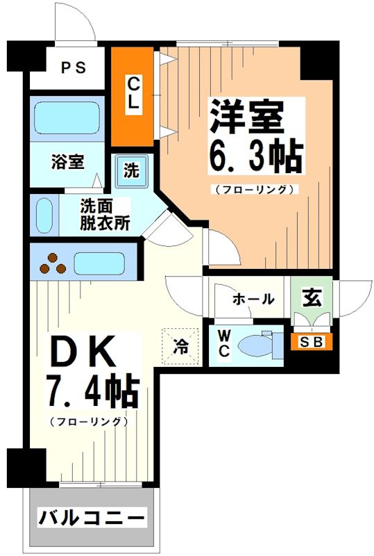 サンティアラ   間取り