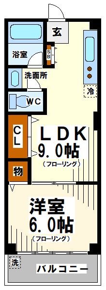 ニューコマコーポ 間取り