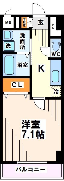 ウィルアヴェニュー 間取り図