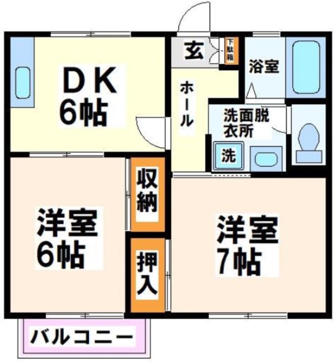 プランドール　アン 間取り図