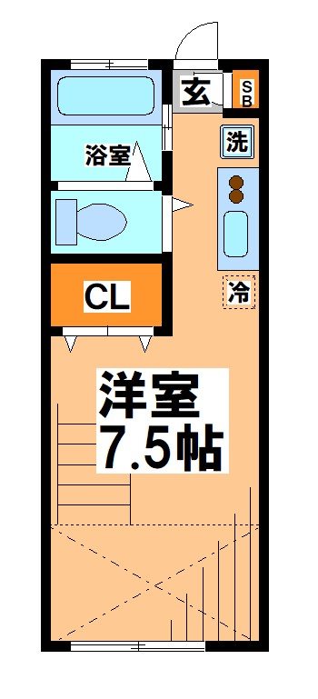 グリーンテラス調布N  間取り図