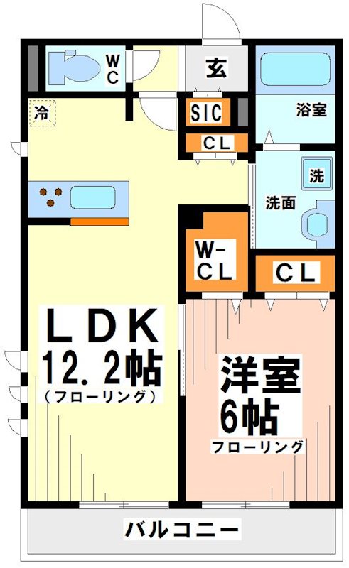 アルベラータ 間取り図