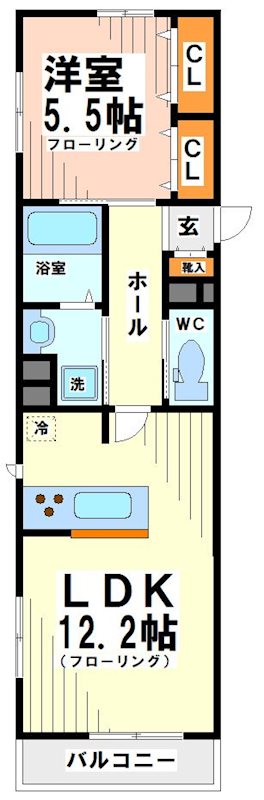 アルベラータ 間取り図