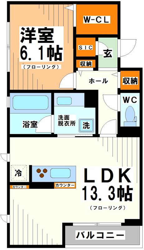 Maison桜の杜 間取り図