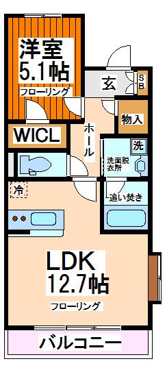 レゴリス成城Ⅰ 間取り