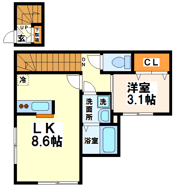 ビオラ 間取り図