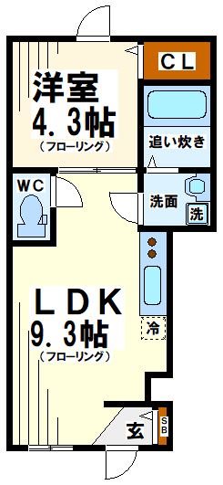 大鈴樹Ⅲ（オオベルジュ） 間取り図