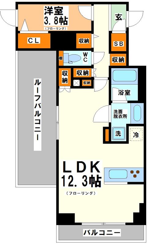 アーバンパーク高井戸  間取り図