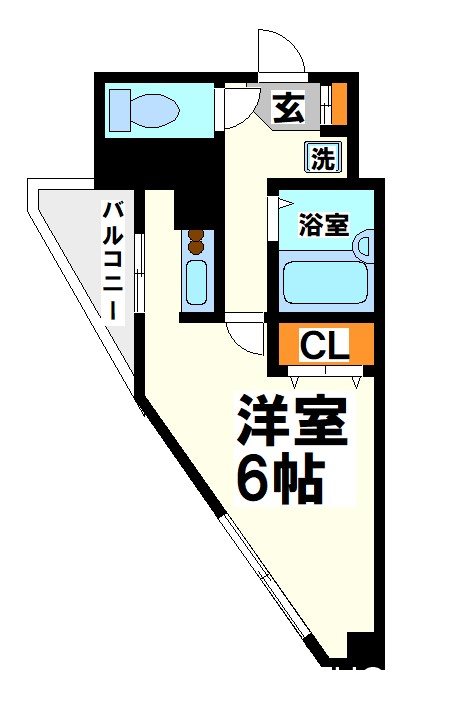 スプルースつつじヶ丘    間取り図