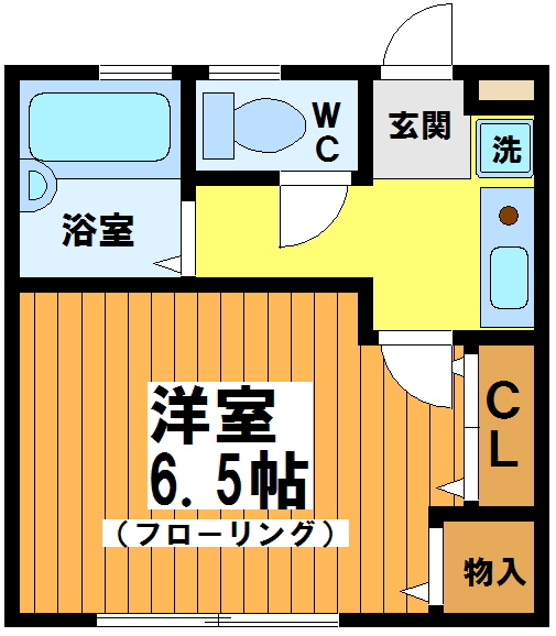 プレジールＡ 間取り図