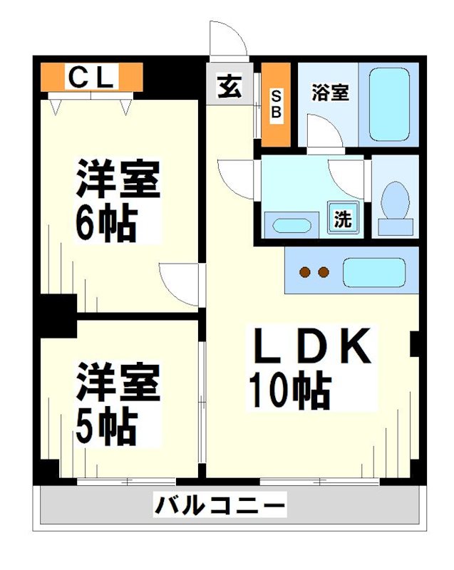 ライオンズマンション調布駅前  間取り